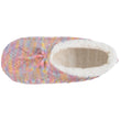 Chaussettes-chaussons fourrées Femme Nœud Multicolor