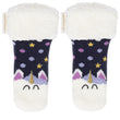 Chaussettes fourrées Enfant Marine 1/8 ans