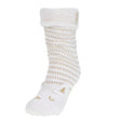 Chaussettes fourrées Femme Chat Ivoire