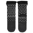 Chaussettes fourrées Homme Jacquard gris