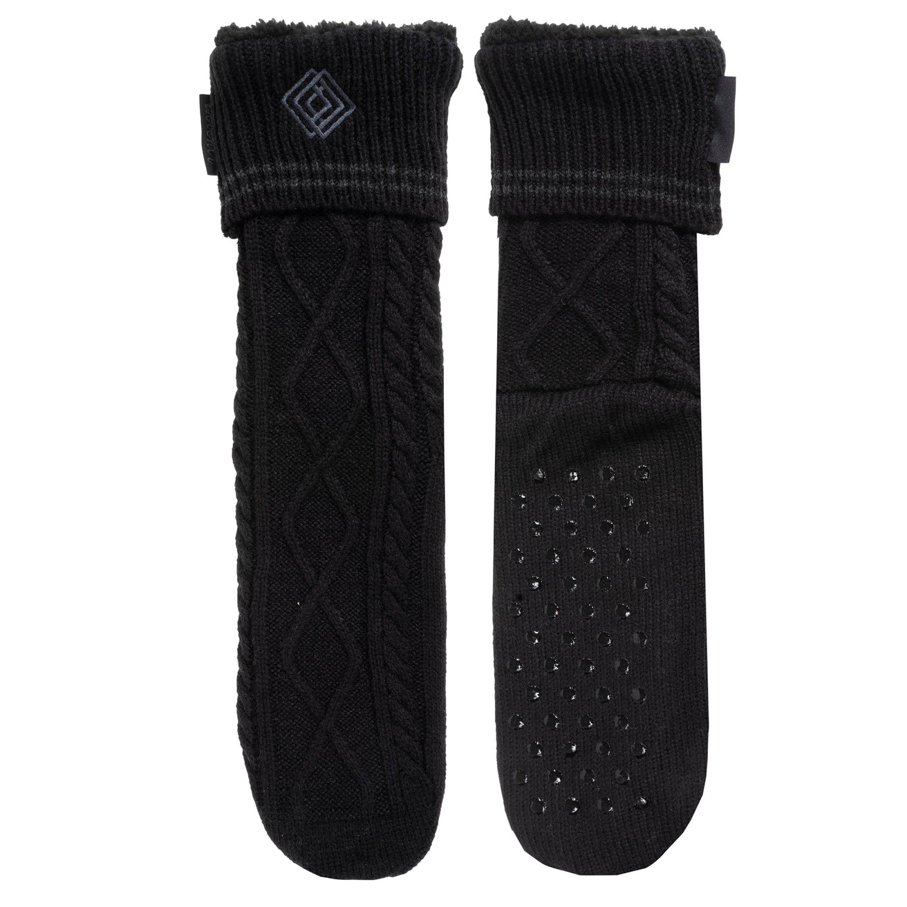 Chaussettes fourrées Homme Noir