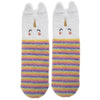 Chaussettes-mi-hautes-antiderapantes-Fille-Licorne-Multicolor-5-8-ans-Isotoner-67686_MUU_1