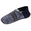 Calcetines-Slippers Mujer Jacquard Marino