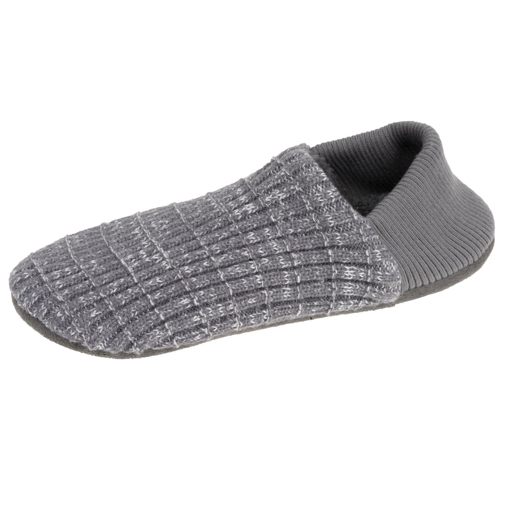 Chaussettes-slippers Homme maille Gris chiné - Isotoner