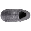 Chaussettes-slippers Homme maille Gris chiné