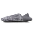Chaussettes-slippers Homme maille Gris chiné