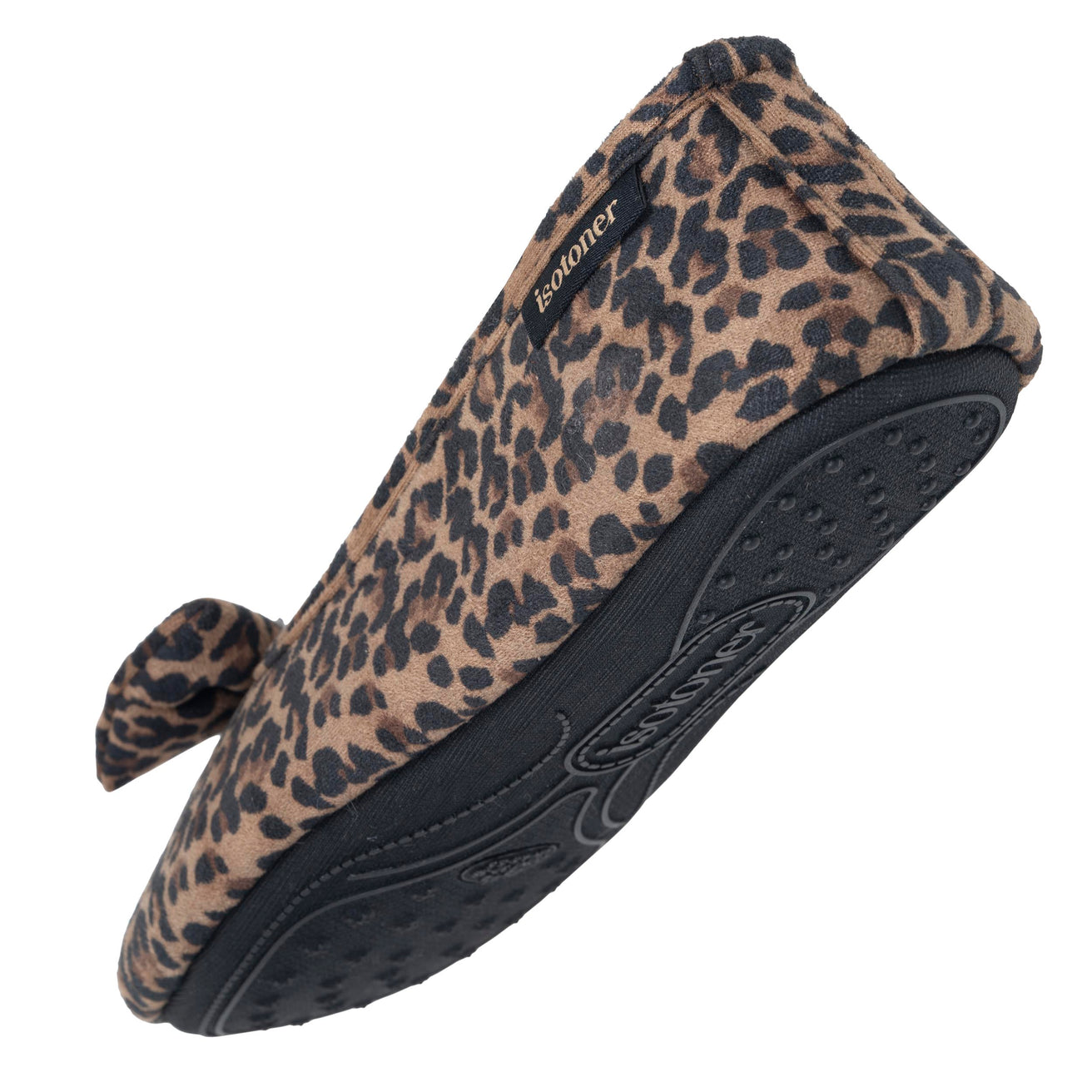 Zapatillas de casa Bailarinas Mujer Leopardo oscuro