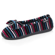 Zapatillas de casa Bailarinas Mujer Rayas pato