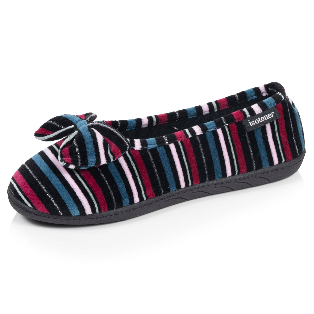 Zapatillas de casa Bailarinas Mujer Rayas pato