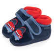 Chaussons Bottillons scratch Bébé Marine