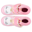 Zapatillas de casa botines velcro Bebé Rosa