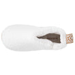 Chaussons Bottillons Enfant Ivoire sherpa