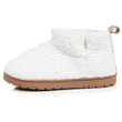 Chaussons Bottillons Enfant Ivoire sherpa