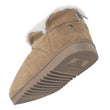 Zapatillas de casa botines cuero Mujer Camel