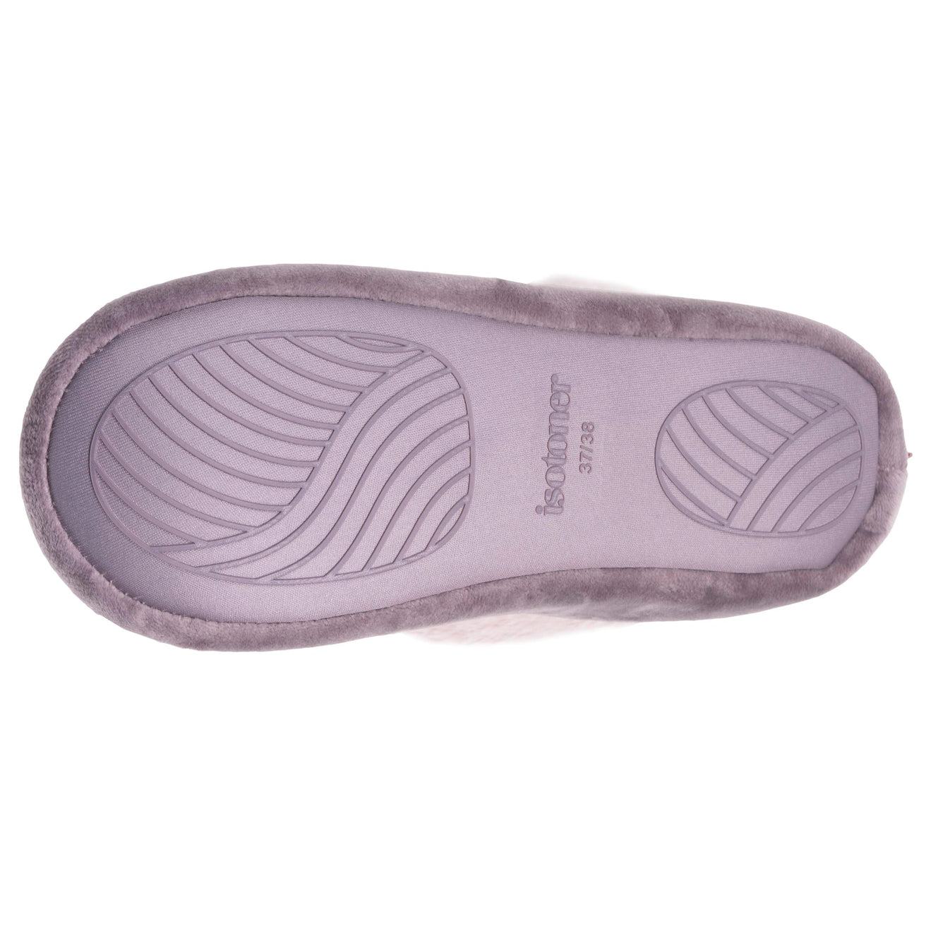 Chaussons Bottillons Femme microvelours Taupe