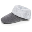 Chaussons Bottillons Femme pailleté Gris foncé
