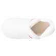 Chaussons Bottillons Femme sherpa lama Ivoire
