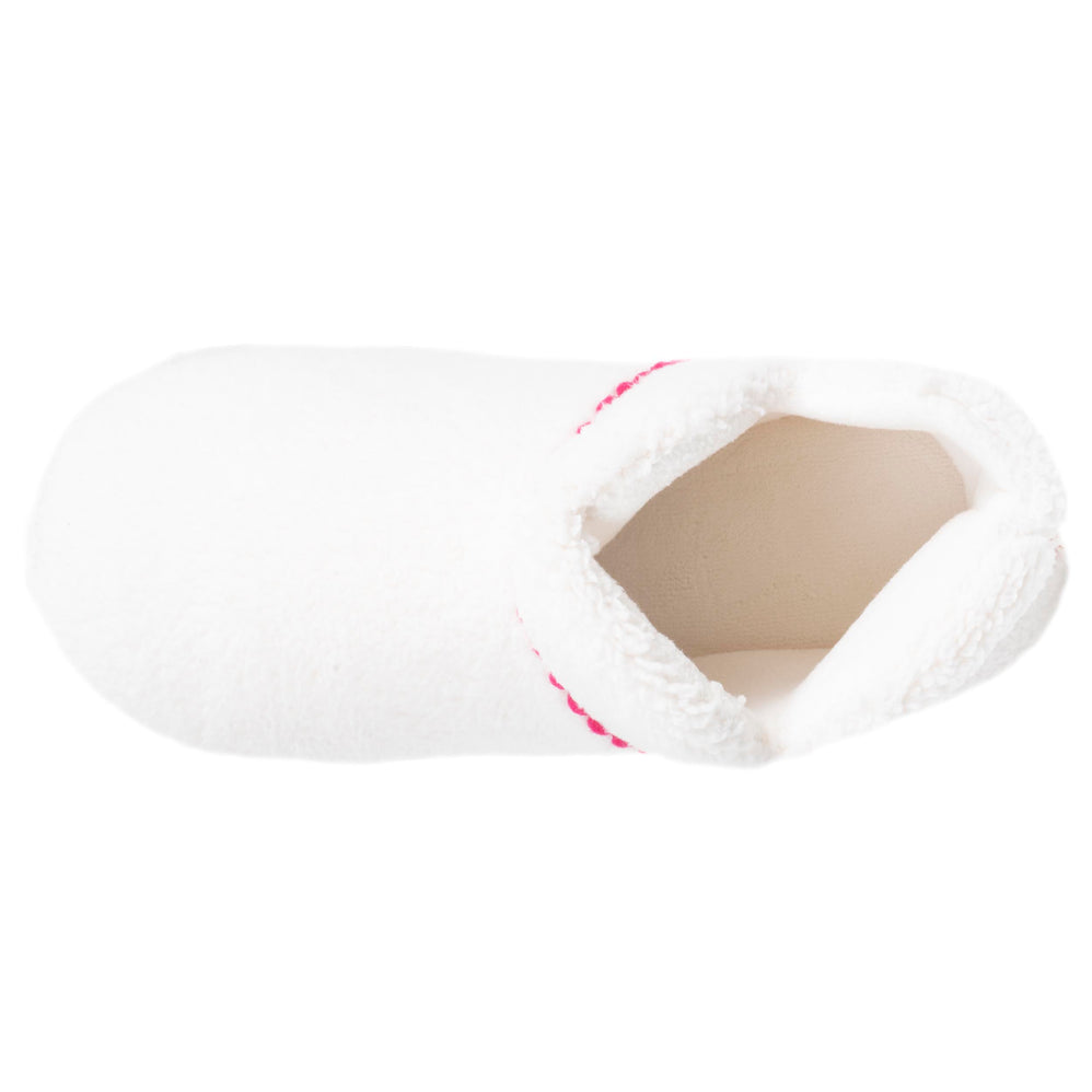 Zapatillas de casa Botines Mujer sherpa lama Marfíl - Isotoner