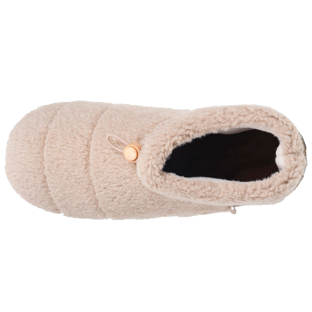 Zapatillas de casa Botines Hombre sherpa Camel - Isotoner