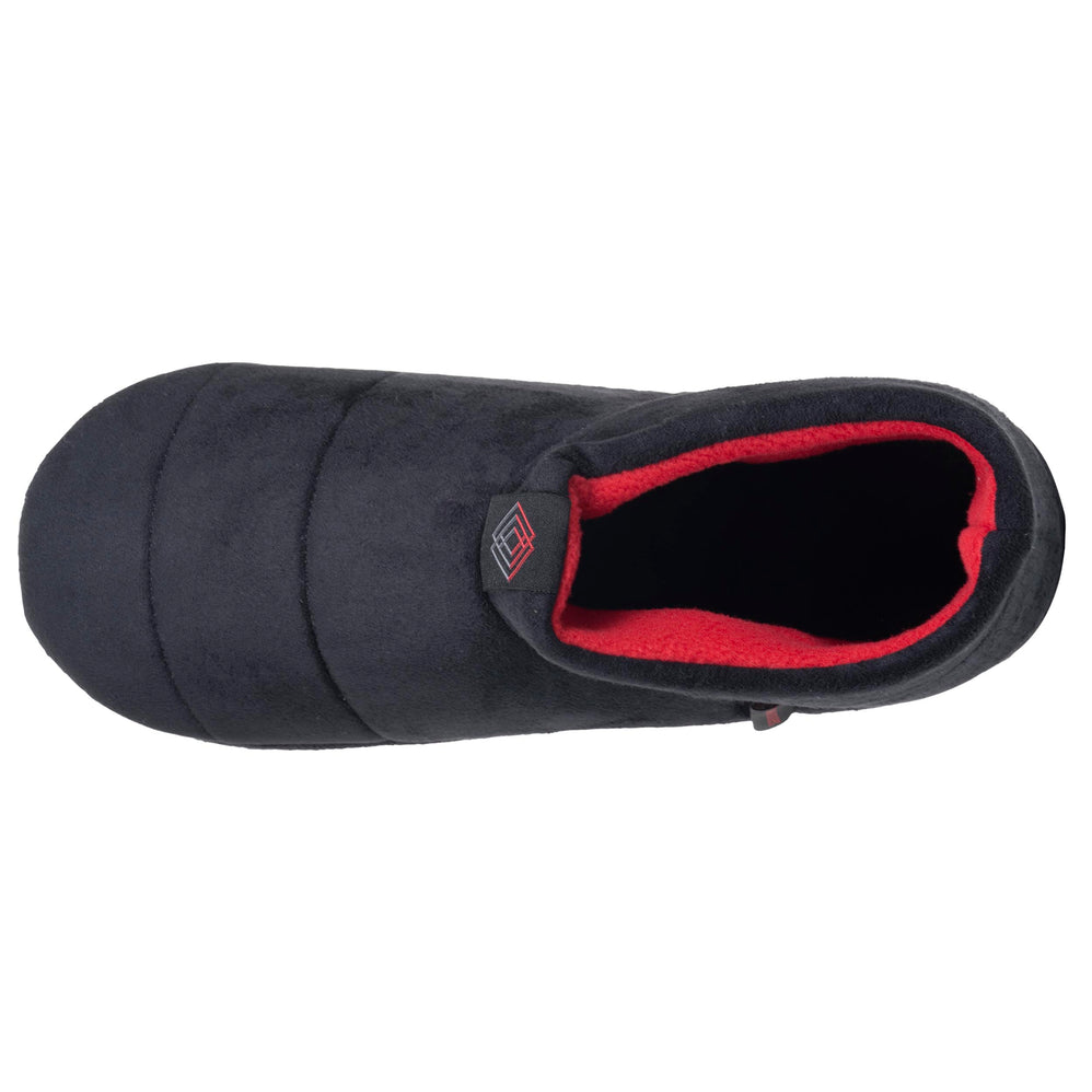 Zapatillas de casa Botines Hombre ante Negro - Isotoner