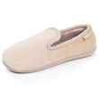 Chaussons Charentaises Femme Beige fourrés