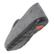 Chaussons Charentaises Femme Gris/Rouge