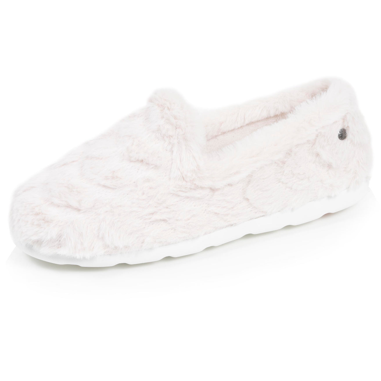 Chaussons Charentaises Femme Ivoire doux