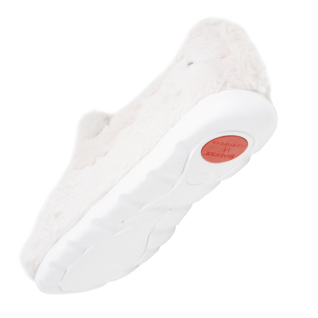Chaussons Charentaises Femme Ivoire doux