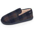 Chaussons Charentaises Homme Tartan Marine