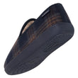 Chaussons Charentaises Homme Tartan Marine