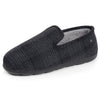 Chaussons-Charentaises-Homme-Tartan-Noir-Isotoner-98121_TTN_1