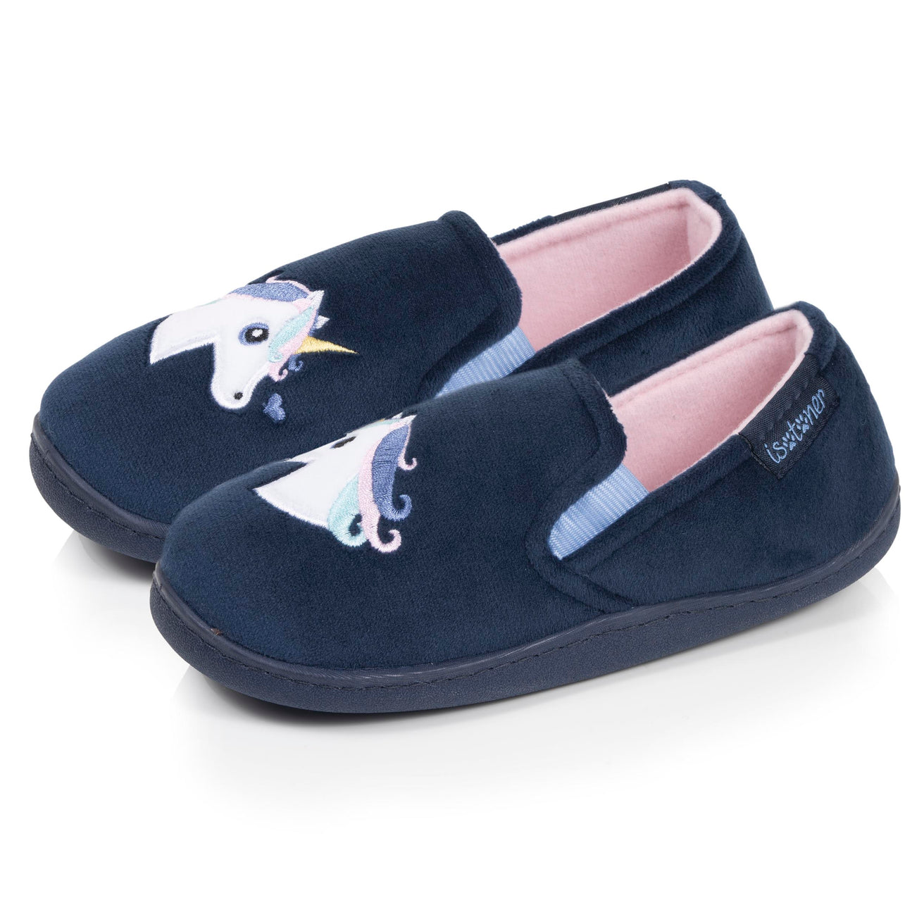 Chaussons Mocassins Enfant Marine