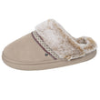 Chaussons Mules Femme BLOUP Beige liseré
