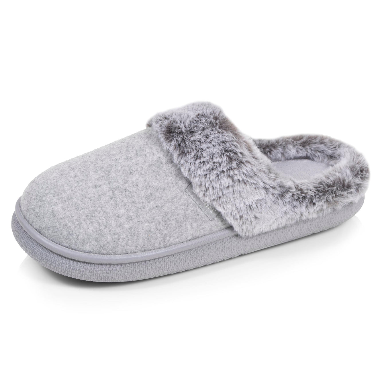 Chaussons Mules Femme BLOUP Gris Chiné