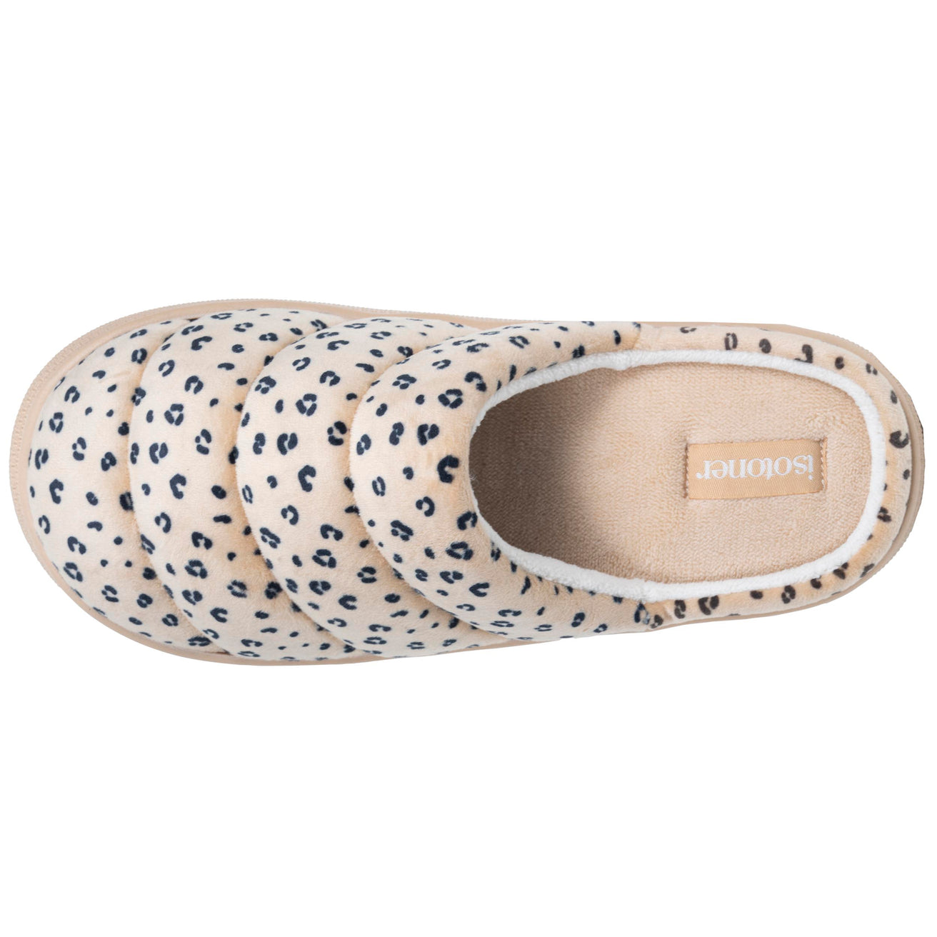 Chaussons Mules Femme BLOUP Léopard clair