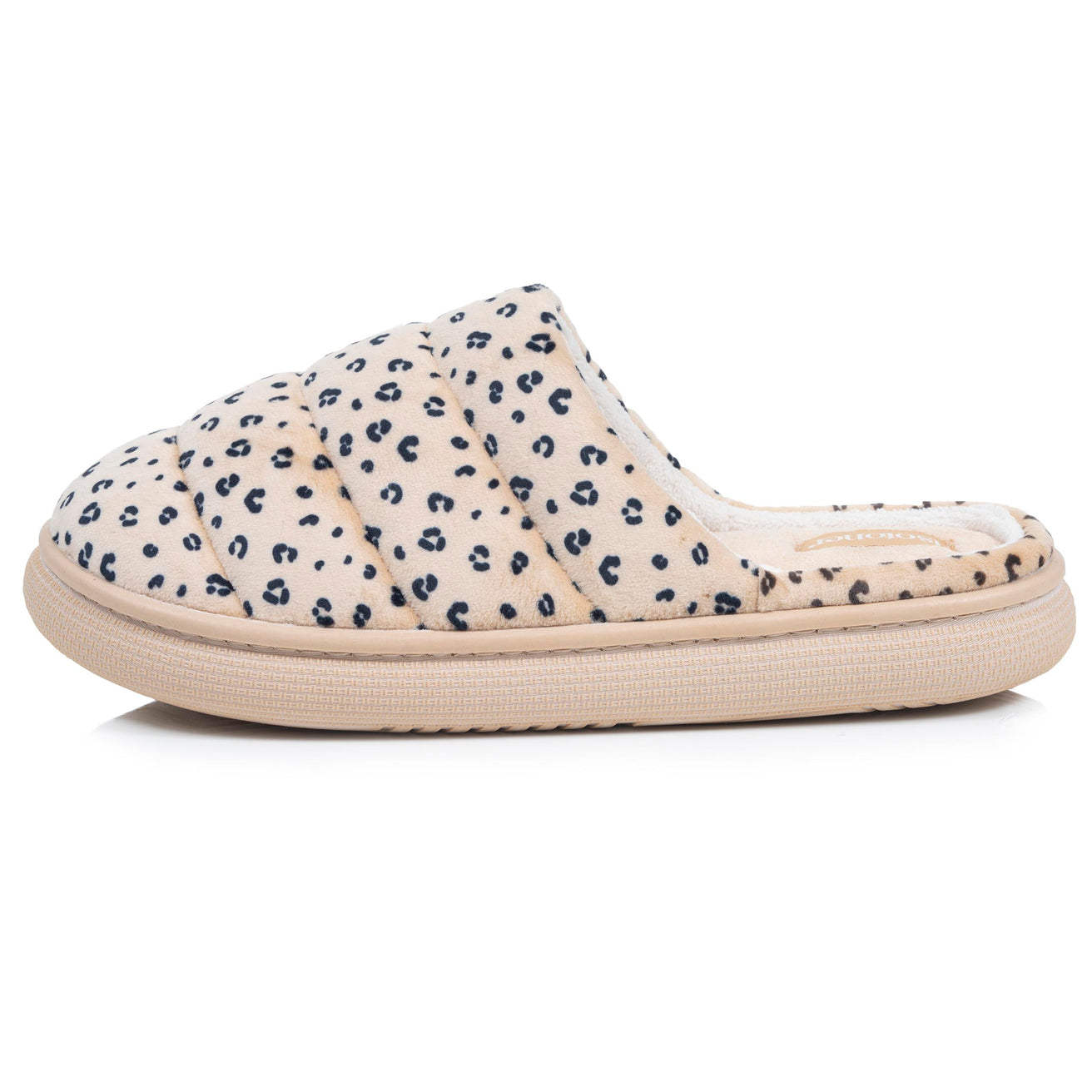 Chaussons Mules Femme BLOUP Léopard clair