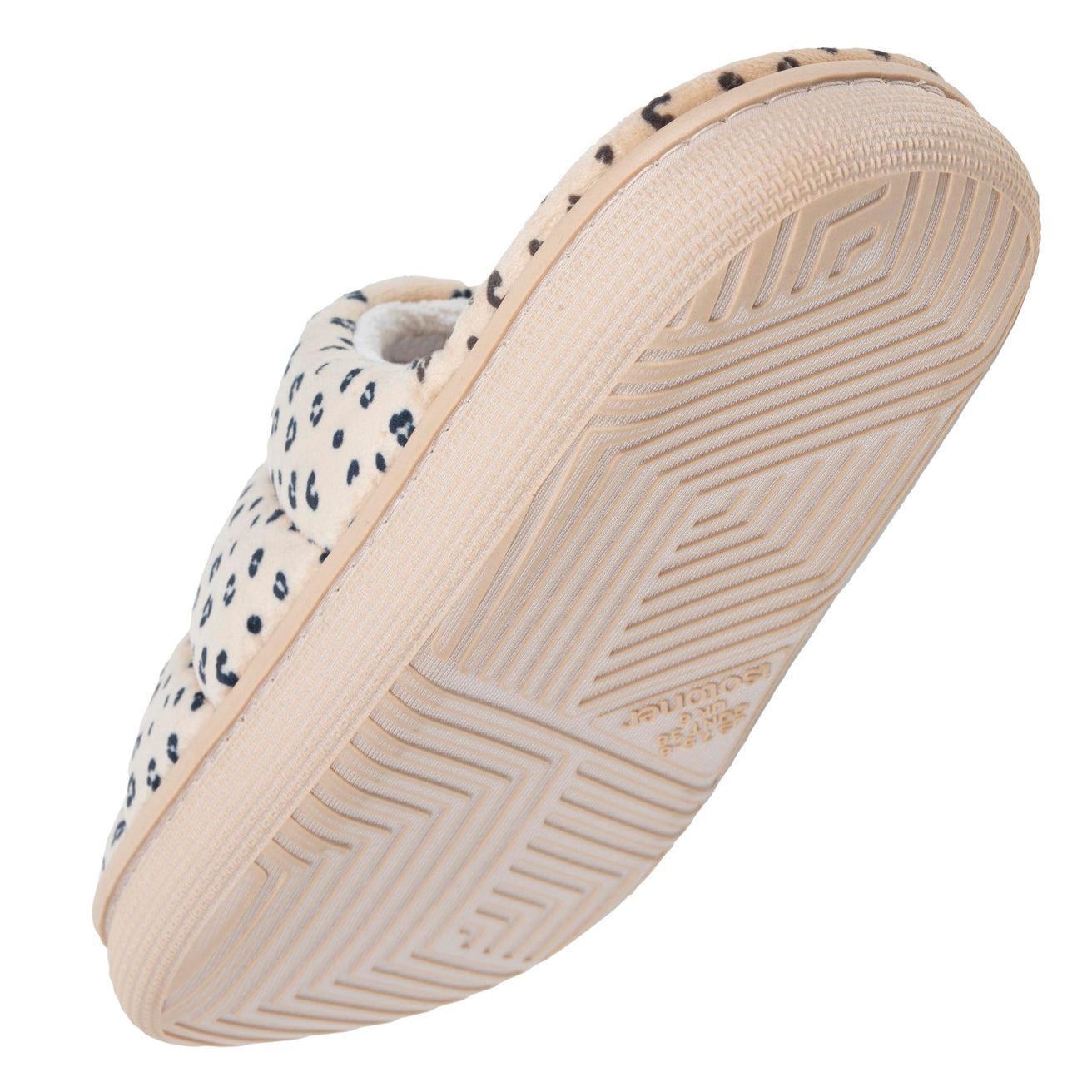 Chaussons Mules Femme BLOUP Léopard clair