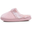 Chaussons Mules Femme BLOUP maille Blush