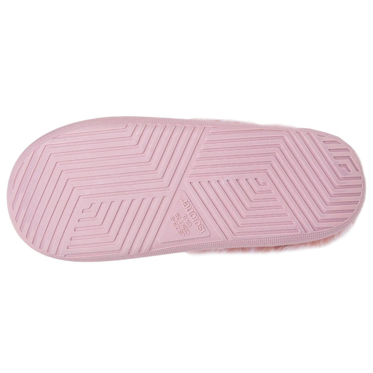 Chaussons Mules Femme BLOUP maille Blush
