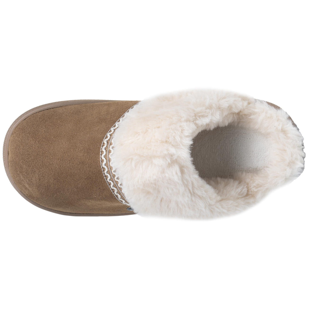 Zapatillas de casa Chinelas Mujer BLOUP Camel ribete