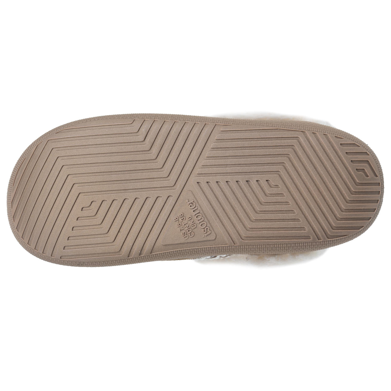 Zapatillas de casa Chinelas Mujer BLOUP Camel ribete