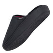 Chaussons Mules Femme Noir Rayures canard