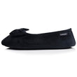 Chaussons Ballerines Femme Noir rayures