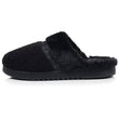 Chaussons Mules crantées Femme Noir