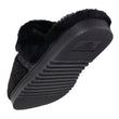 Chaussons Mules crantées Femme Noir