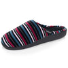 Chaussons-Mules-Femme-Rayures-canard-Isotoner-90360_RCD_1