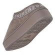 Chaussons Mules plateforme Femme Taupe