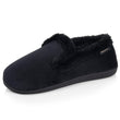 Chaussons Charentaises Femme Velours Noir