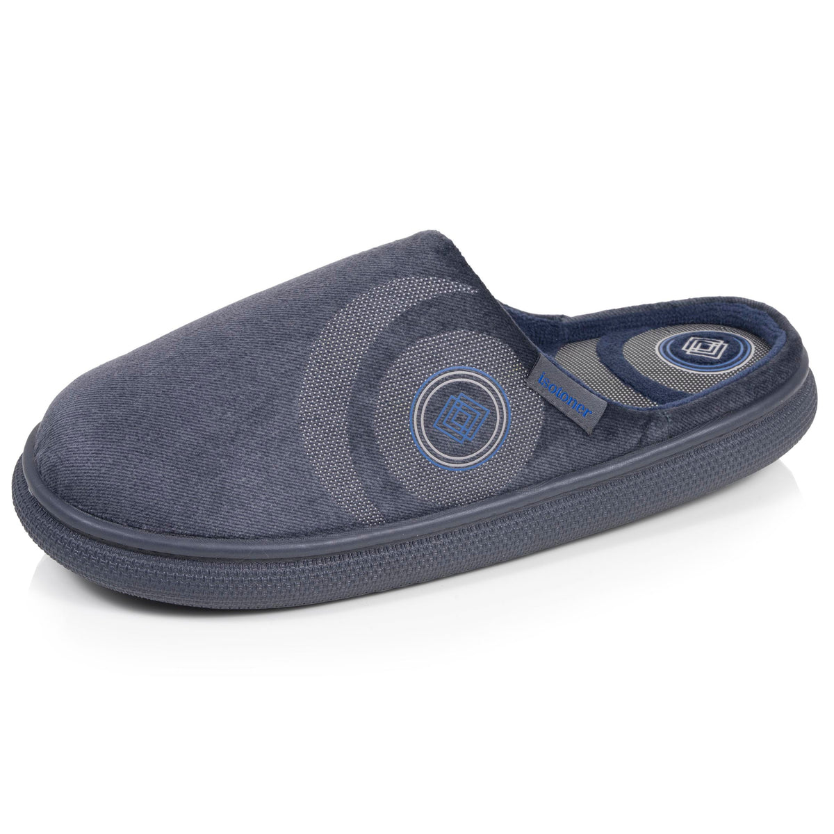 Chaussons Mules Homme BLOUP Marine Chiné
