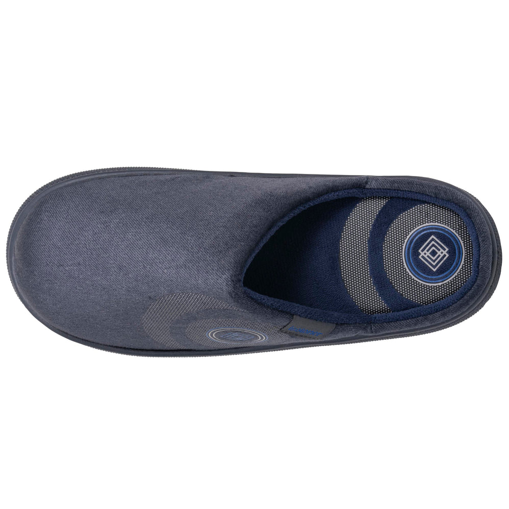 Chaussons Mules Homme BLOUP Marine Chiné - Isotoner